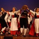 El tradicional baile de la Tarantela El tradicional baile de la Tarantela