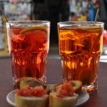 Spritz, bebida típica de Venecia Spritz, bebida típica de Venecia