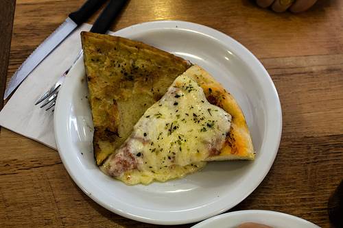 Faina y pizza