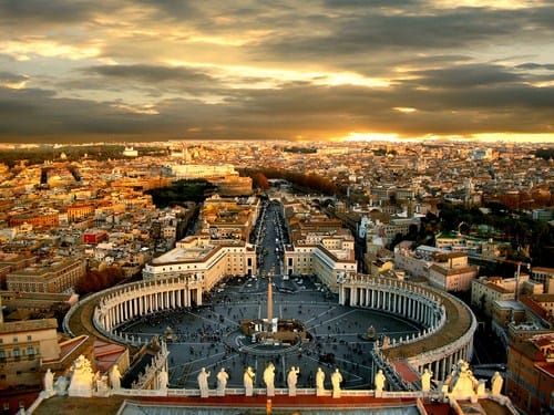 Roma - Plaza de San Pedro del Vaticano