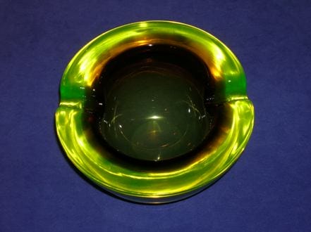 Cenicero de cristal de Murano