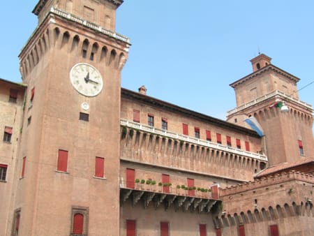 Castillo Estense, en Ferrara (Italia)