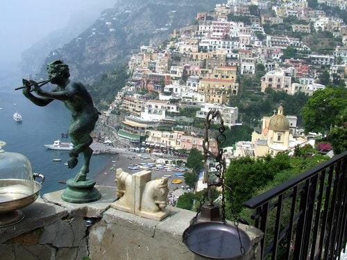 Campania, Positano, Golfo de Salerno, Costa Amalfitana