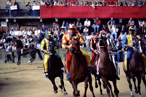 El Palio de Siena, Toscana