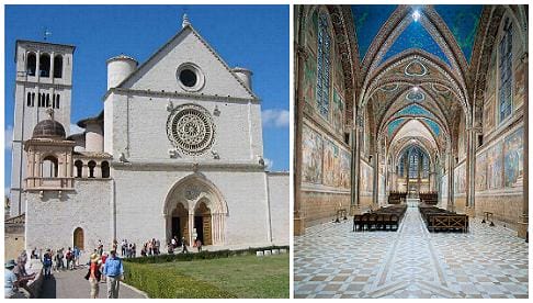 La Basilica Superior de Asis y los frescos de Giotto