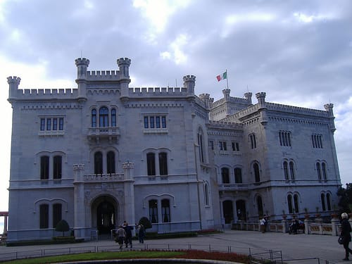 Castillo de Miramar en Trieste