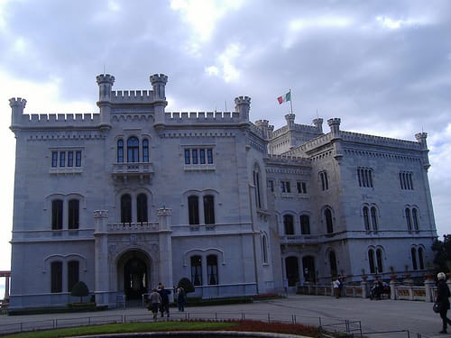 El Castillo de Miramar, en Trieste El Castillo de Miramar, en Trieste