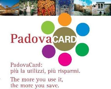 PadovaCard, descuentos en Padua y provincia