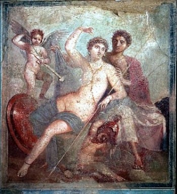 Frescos de Pompeya