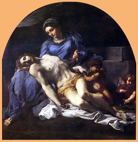 La Piedad de Annibale Carracci