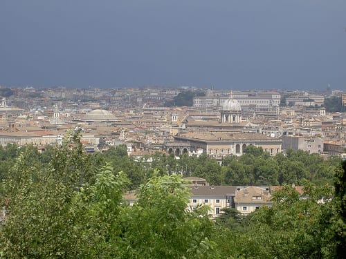 Una colina llamada Janículo, en Roma