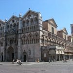 Visitando la catedral de Ferrara