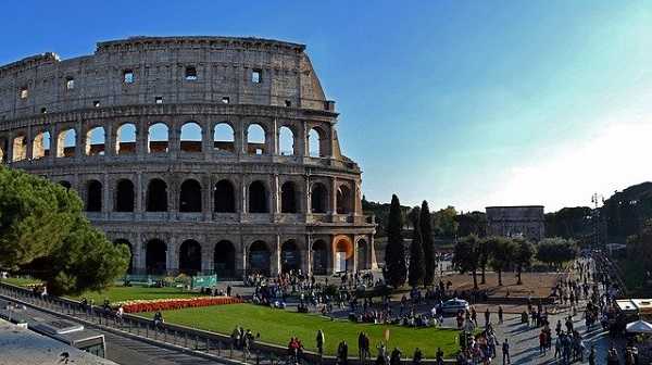 Una semana en Italia, el Coliseo de Roma