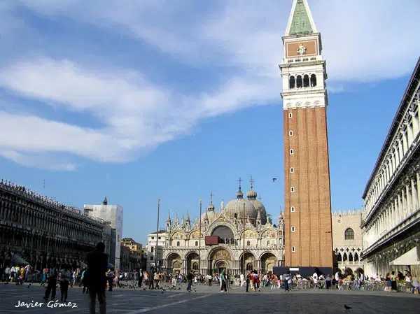 Plaza de San Marcos, en Venecia