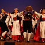 El tradicional baile de la Tarantela
