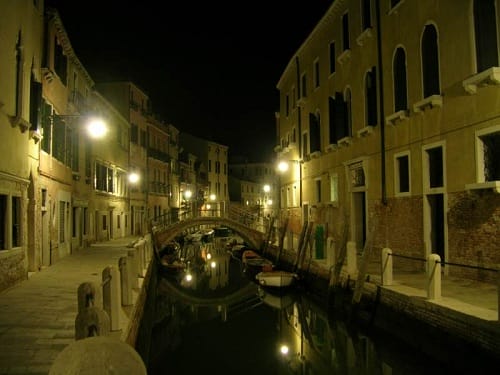 Tours de tarde noche en Italia: Florencia y Venecia