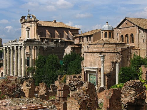 La Basílica Emilia, una bella ruina del Foro Romano