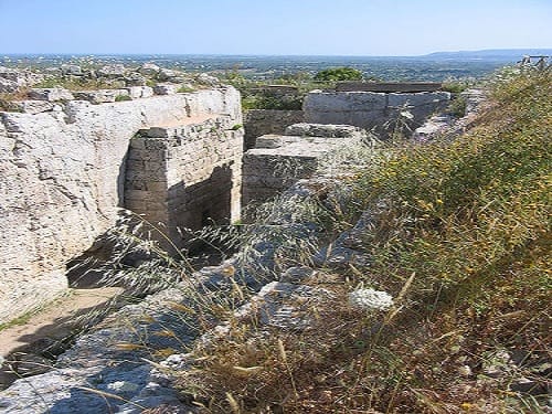 Eurialo, fortaleza de Siracusa en las Epipolas