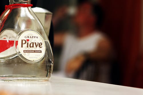 Grappa, un tradicional licor italiano