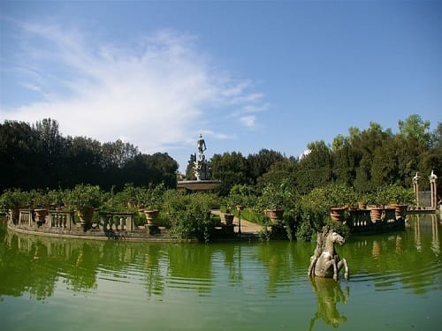 El Jardín de Bóboli en Florencia