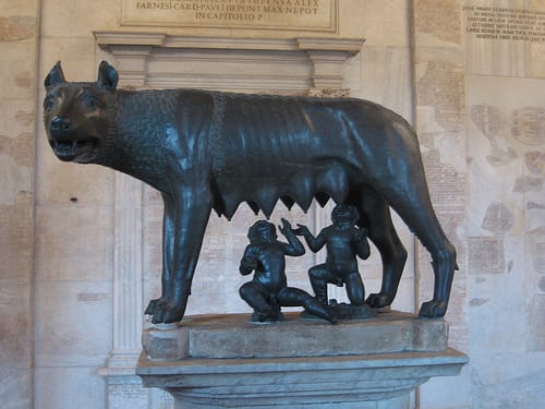 La loba capitolina, emblema de Roma