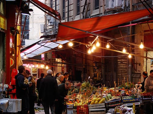 La Vucciria, el mercado mas famoso de Palermo La Vucciria, el mercado mas famoso de Palermo