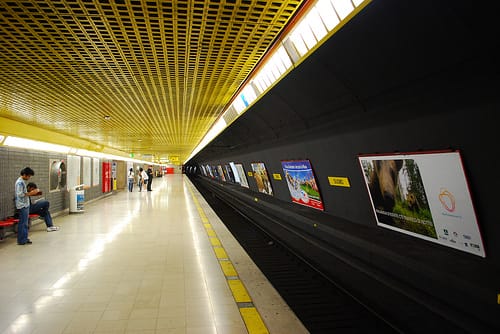 Pasillos Metro Milan