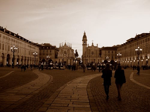 Plazas de Turin