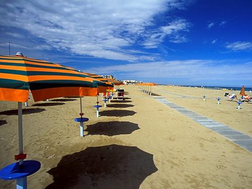 Descansar en las playas de Rimini Descansar en las playas de Rimini
