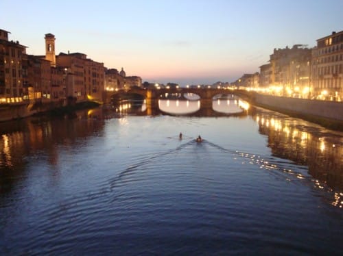 El Río Arno, un río puramente italiano