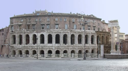 El Teatro de Marcelo, joya de la Antigua Roma