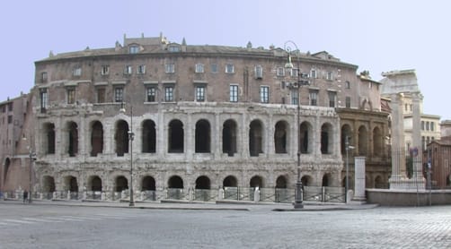 El Teatro de Marcelo, joya de la Antigua Roma El Teatro de Marcelo, joya de la Antigua Roma