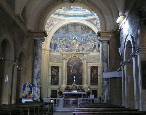 Basílica de Santa Pudenciana en Roma Basílica de Santa Pudenciana en Roma