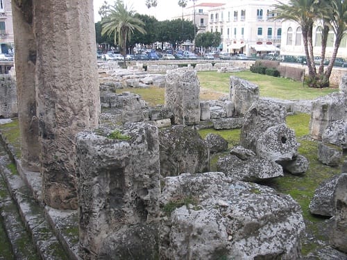 Ortigia y sus monumentos, en Siracusa