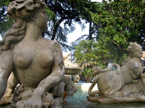 Villa Sciarra, un pequeño parque de Roma